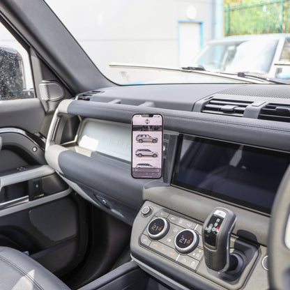 10" Infotainment Screen Phone Mount for Land Rover Defender L663 - RHD - Magsafe Version