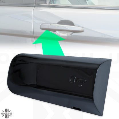 RIGHT Door Handle Key Piece for Range Rover Evoque1 L538 - Santorini Black