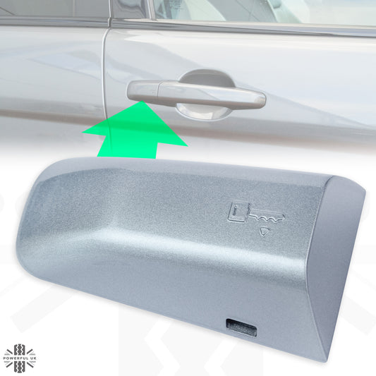 RIGHT Door Handle Key Piece for Range Rover L405 - Indus Silver