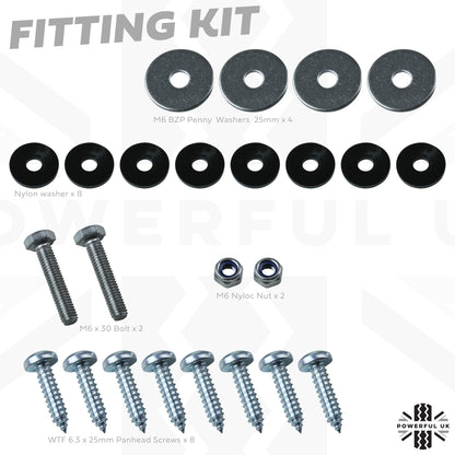 Rear Mudflap Kit for Range Rover L322