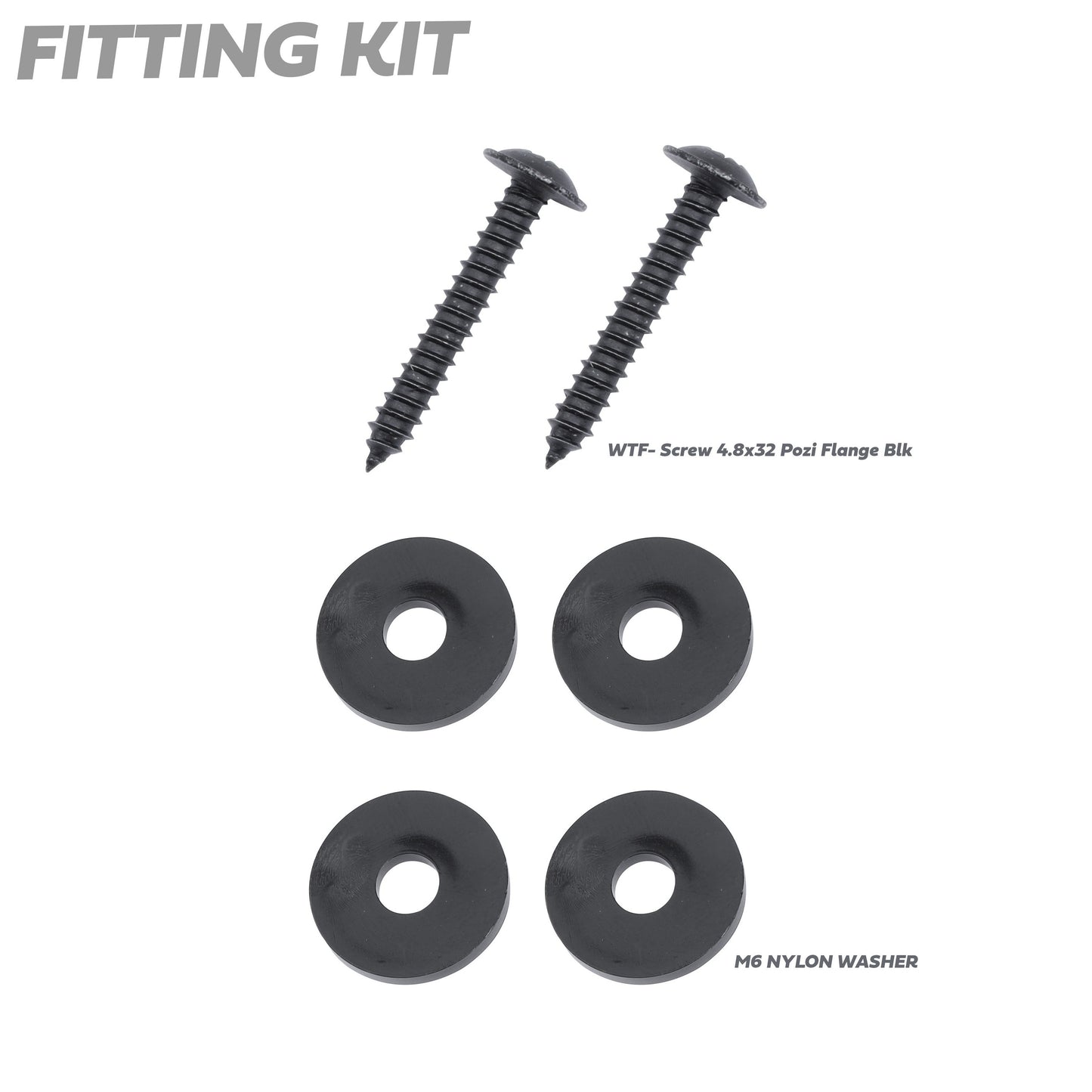 Rear Mudflap Kit for Range Rover Sport L320 - Aftermarket