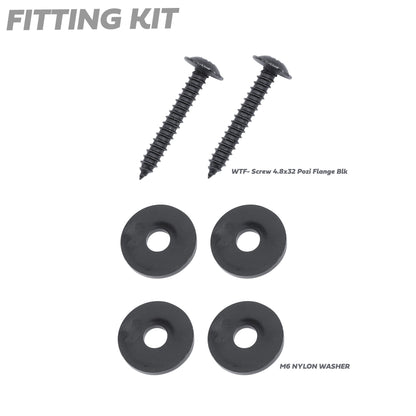 Rear Mudflap Kit for Range Rover Sport L320 - Aftermarket