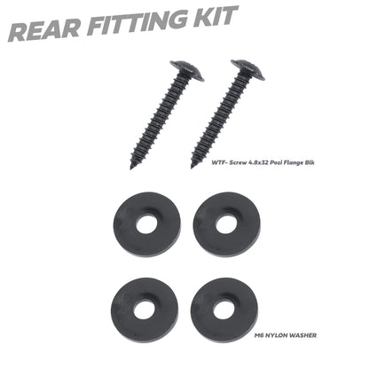 Front & Rear Mudflap Kit for Range Rover Sport L320 - Aftermarket