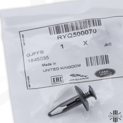 4x Clips (6.3x22mm Plastic Push Pin type) for Land Rover Discovery 4 - Genuine