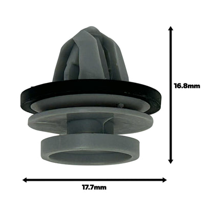 Grey Lantern Fixing Clips for Range Rover Sport L461 - 10 pack