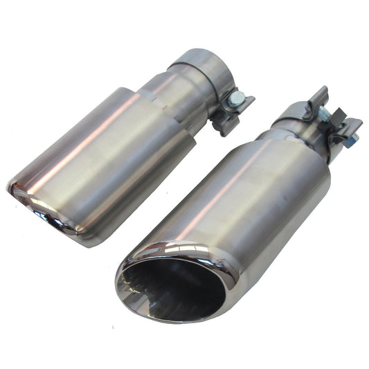 Twin Exhaust Tailpipes for Range Rover Sport 2010 On - Stainless Steel