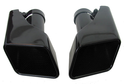HST Style Exhaust Tips for Range Rover Sport - Petrol - Black