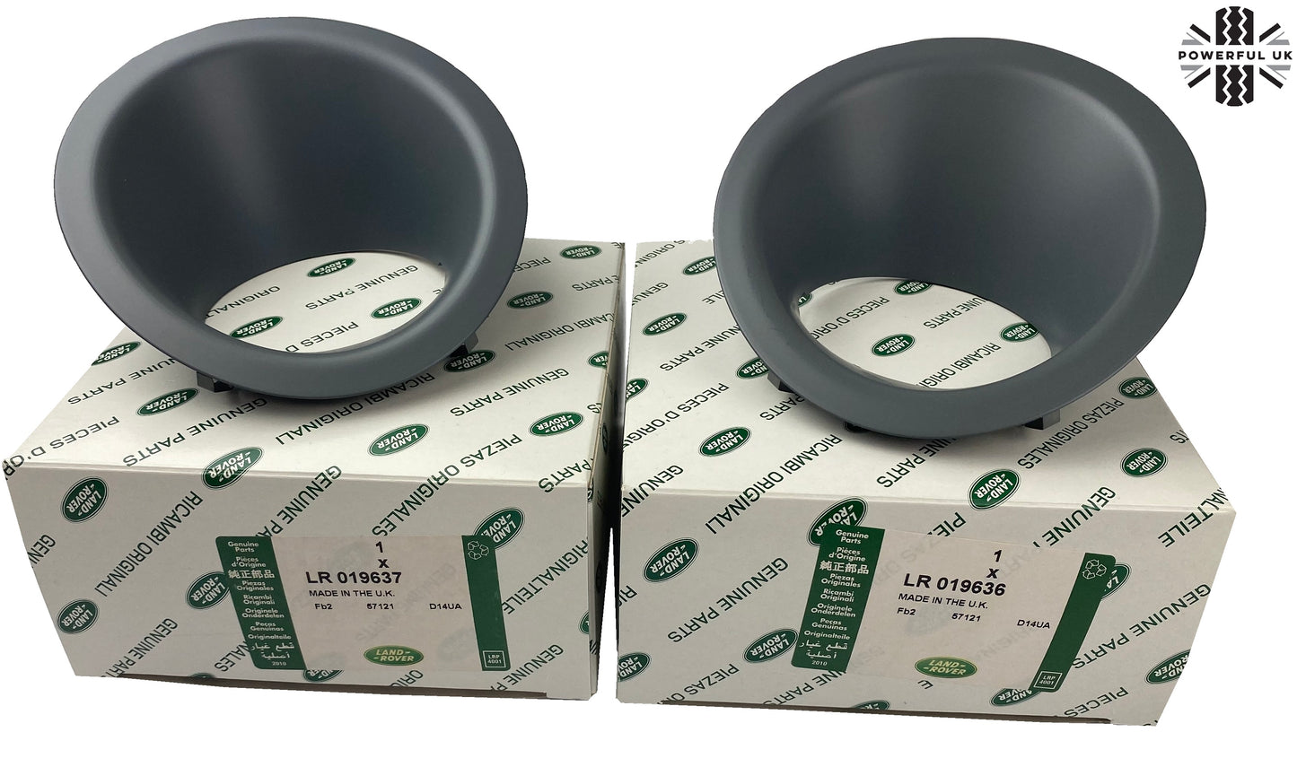 Genuine Front Fog Light Bezels for Range Rover Sport L320 Autobiography - Primer