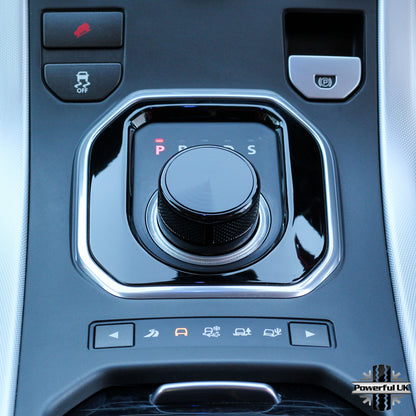 Black Rotary Gear Selector Knob for Jaguar XF