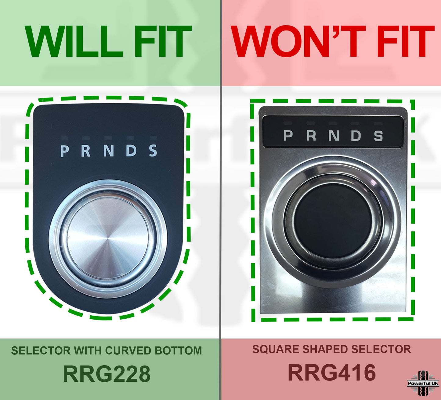 "Autobiography Style" Gear Selector for Range Rover Sport 2010-13 - Black