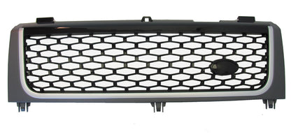 "Autobiography Style" Grille for Range Rover L322 2002-05 (with Square Headlights) - Grey Silver Black