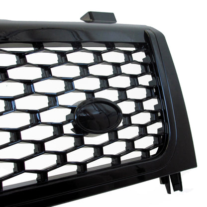 "Autobiography Style" Grille for Range Rover L322 2002-05 (with Square Headlights) - Black