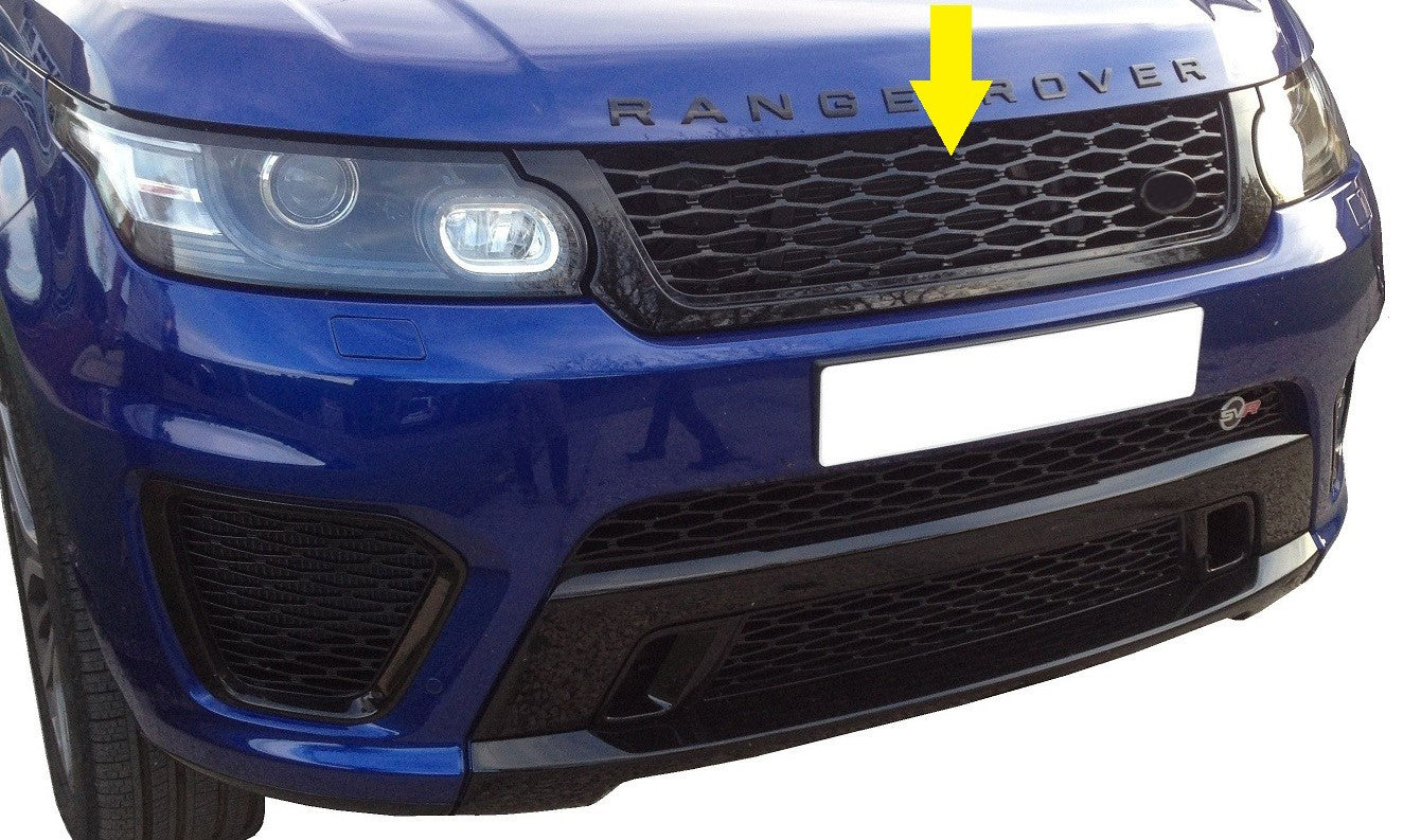 Front Grille - Gloss Black for Range Rover Sport SVR