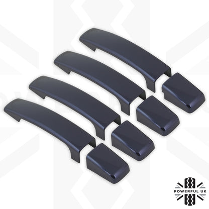 Door Handle Covers for Land Rover Freelander 2 fitted with 1 pc Handles  - Buckingham Blue