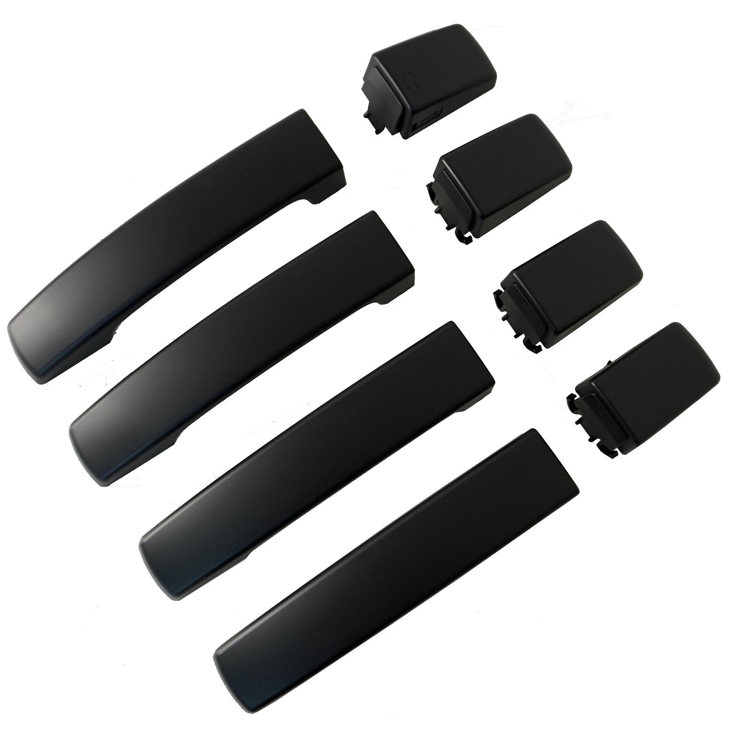 Door Handle "Skins" for Land Rover Freelander 2 fitted with 2 pc Handle - Matt Black