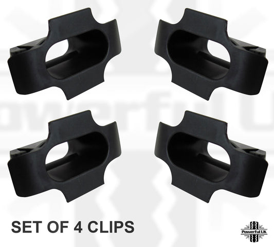 Front grille plastic "docking" inserts for Range Rover L322 -set x4