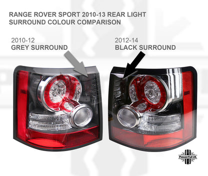 Replacement Rear Light Lens for Range Rover Sport L320 (2010-14) - LEFT LH