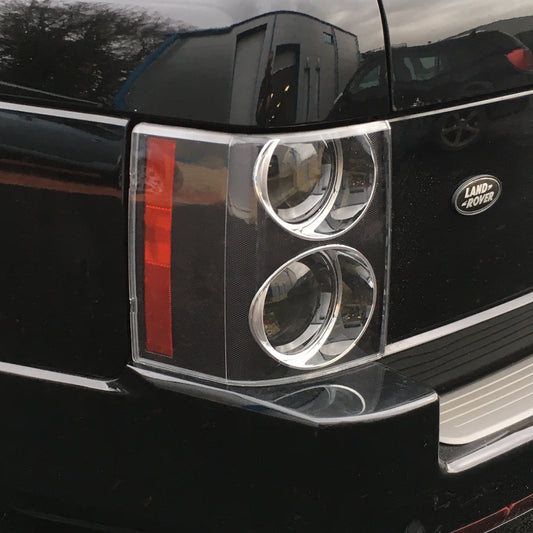 Rear Lights Smoked "Supercharged Type" for Range Rover L322 2002-09 - PAIR - Kit With Bulbs & Bulb Holders