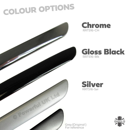 Rear Tailgate Trim Strip - Gloss Black for Range Rover L322