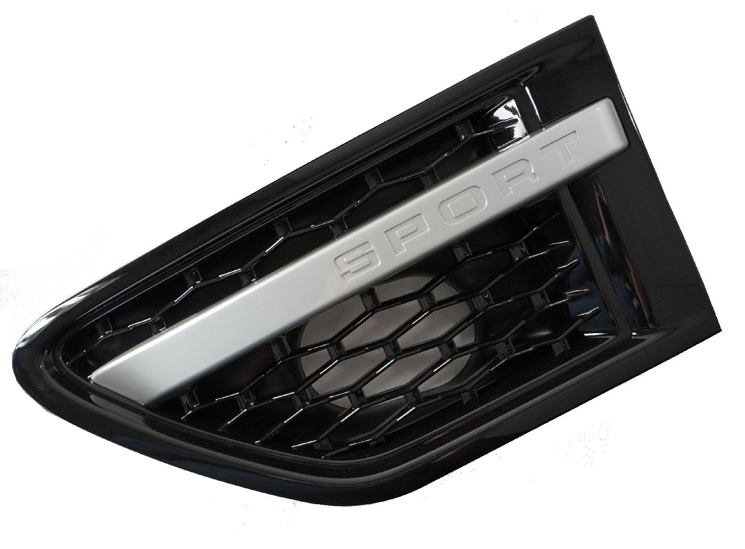 Konnekt Gloss Black Mesh Grille Side Vents For Range Rover Sport L320 (2010-2013)