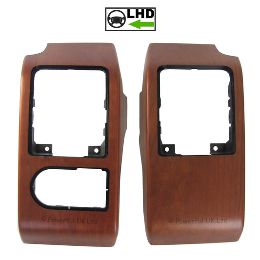 Cherry Dash End Panels for Range Rover L322 - LHD