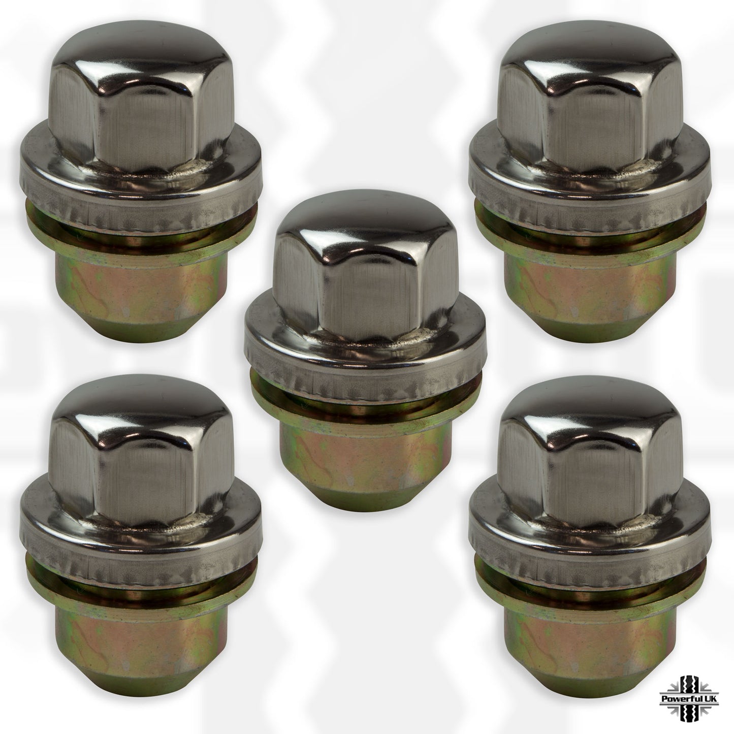 Wheel Alloy Nuts for Range Rover P38 5pc Kit 1994-2001