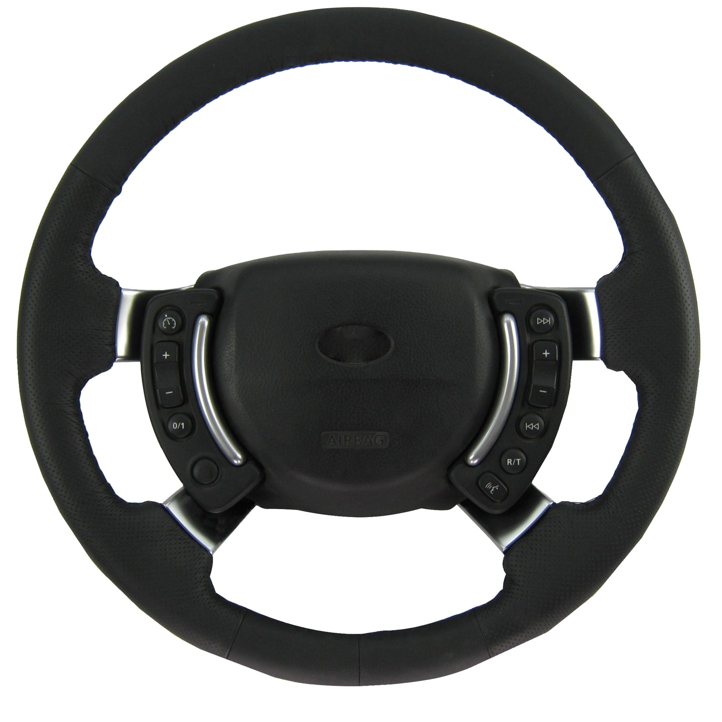 Steering Wheel - NON-Heated Napa - Perforated - with Chrome Spokes for Range Rover L322
