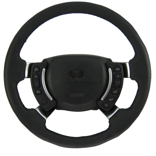 Steering Wheel - NON-Heated Napa - Perforated - with Chrome Spokes for Range Rover L322