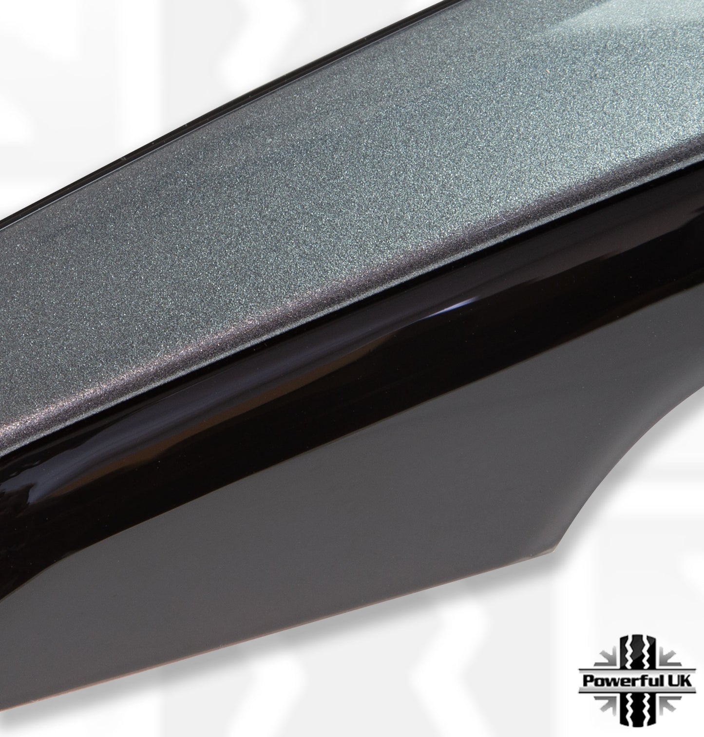 2pc "Autobiography Style" Door Handle Covers for Range Rover Sport L494 - Black/Corris Grey