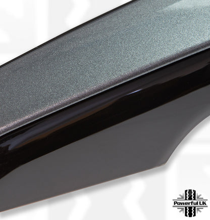 2pc "Autobiography Style" Door Handle Covers for Range Rover Sport L494 - Black/Corris Grey