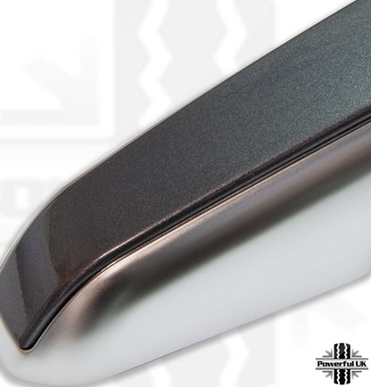 2pc "Autobiography Style" Door Handle Covers for Range Rover Sport L494 - Silver/Corris Grey