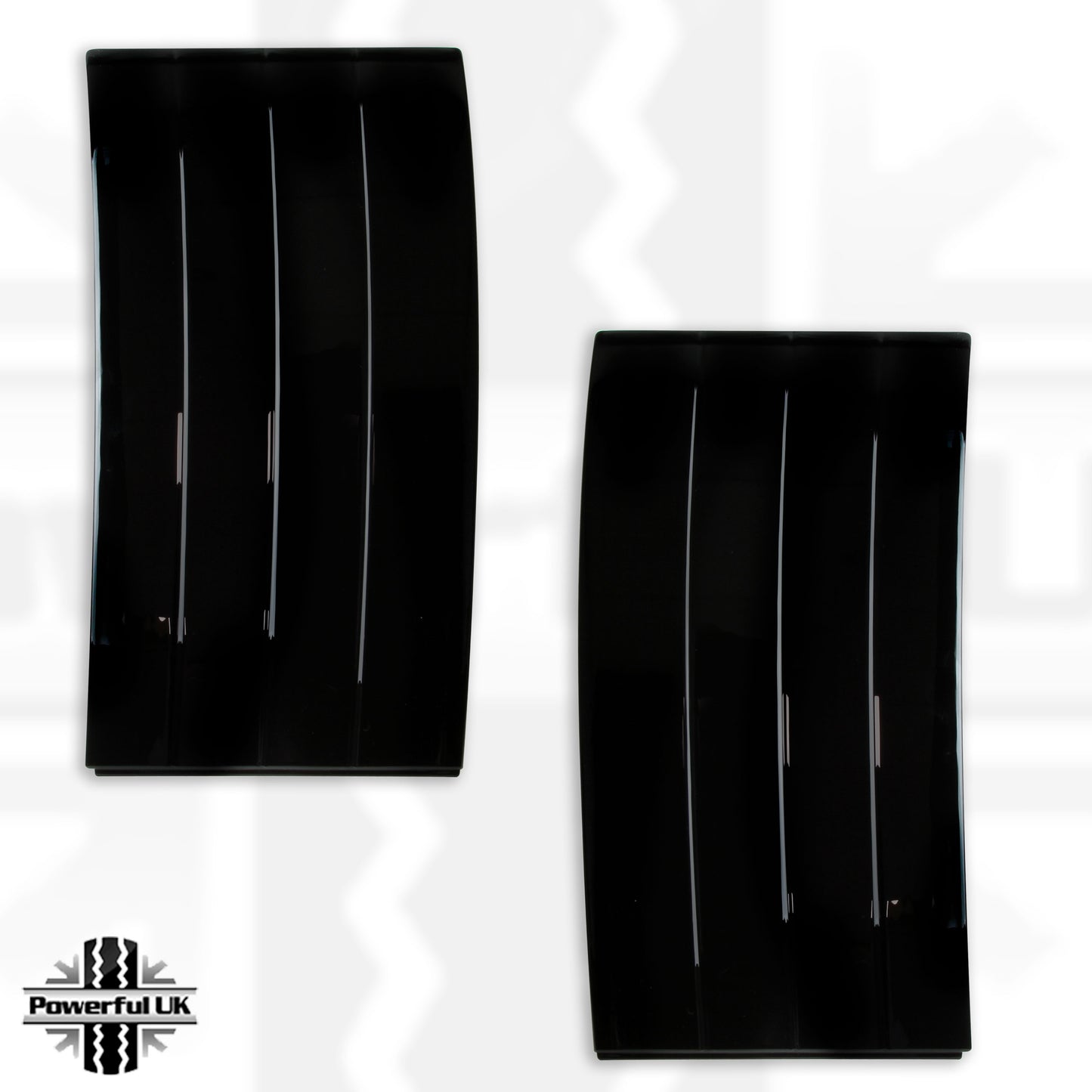 Facelift Style (4 Slats) Side Vents - Gloss Black for Range Rover L405 2018