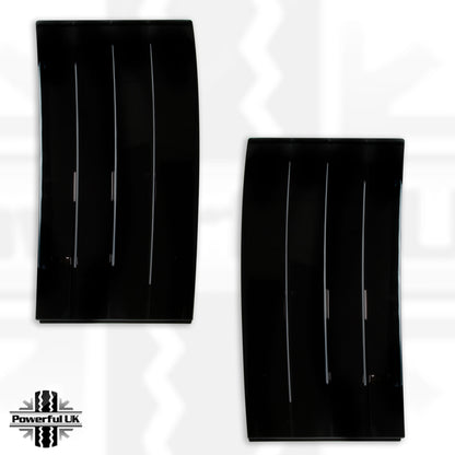 Facelift Style (4 Slats) Side Vents - Gloss Black for Range Rover L405 2018
