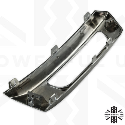 Chrome Black Fog Lamp Surrounds for Range Rover Sport L494 2014-17