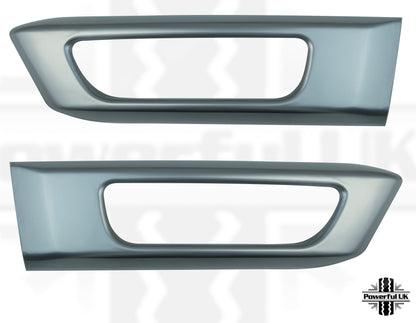 Silver Fog Lamp Surrounds for Range Rover Sport L494 2014-17