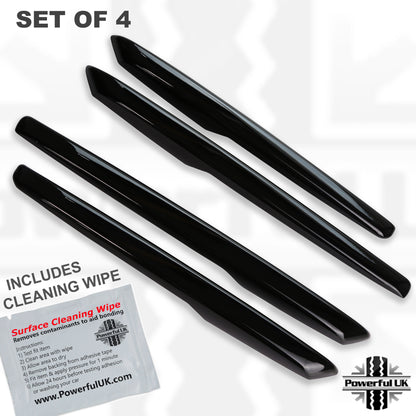 Side Vent Blade Covers - Gloss Black for Rover Sport L494 2014-17