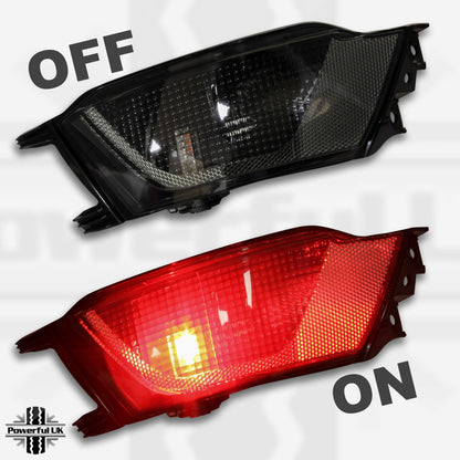Red LED Bulb (PS19W) for Rear Fog Lamps - PAIR