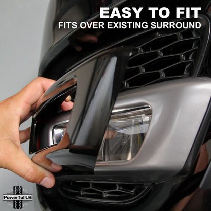 Fog Lamp Surround Covers for Range Rover Sport L494 2014-17  Gloss Black