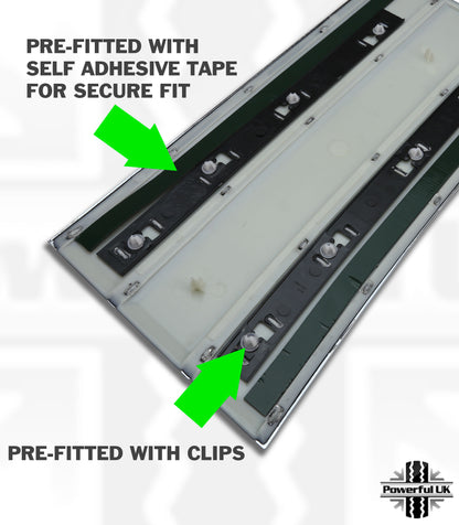 Facelift Style (4 Slats) Side Vents - Gloss Black for Range Rover L405 2018