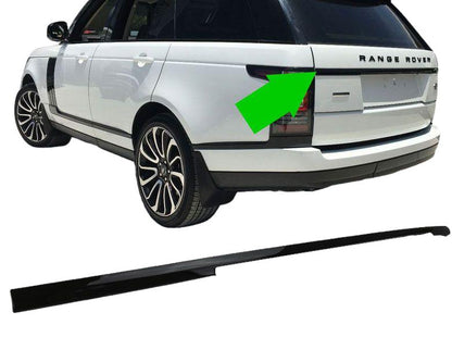 Tailgate Trim Stick On Cover - Gloss Black for Range Rover L405
