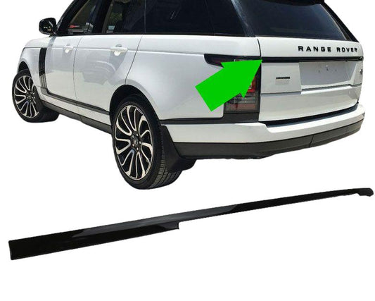 Tailgate Trim Stick On Cover - Gloss Black for Range Rover L405