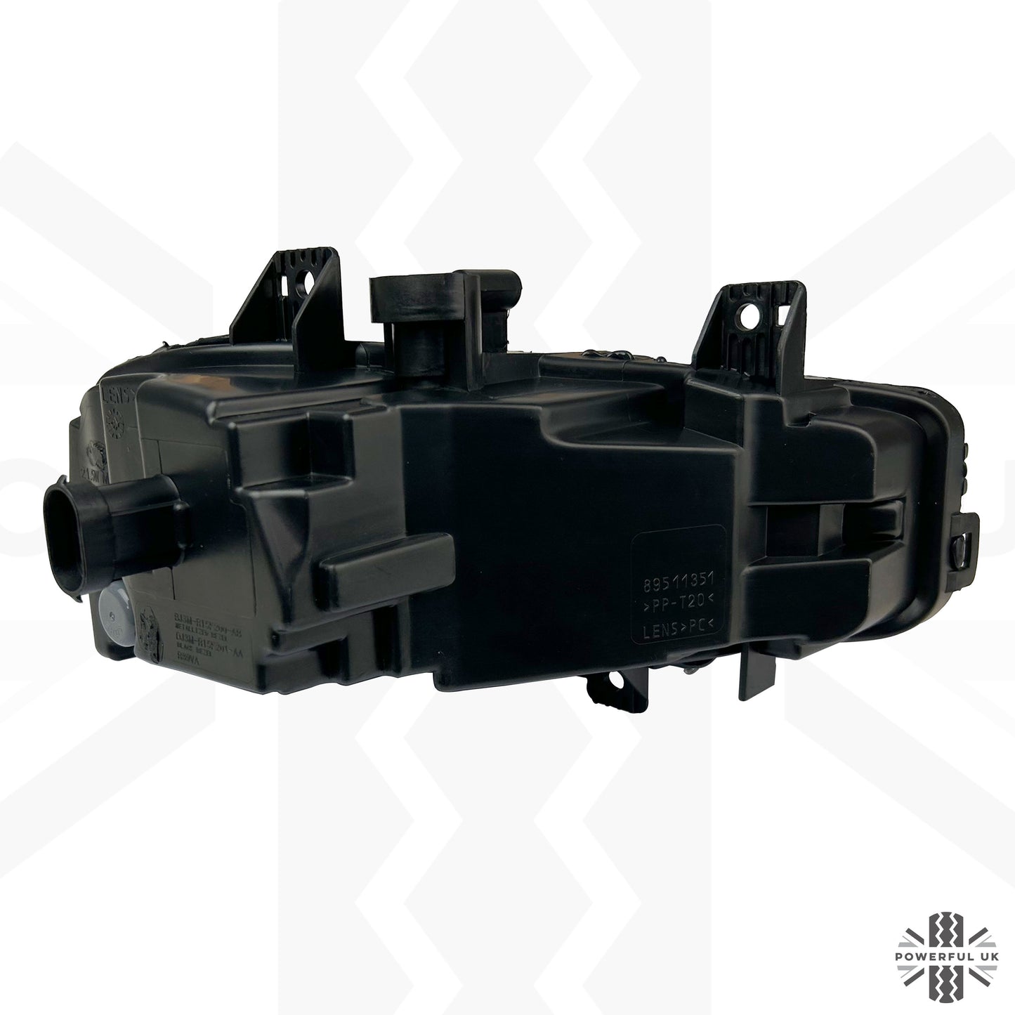 Front Bumper LED Fog Light in Black for Range Rover Evoque - Left