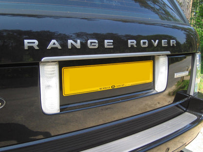 SUPERCHARGED Badge - Silver ( Genuine ) for Range Rover L322