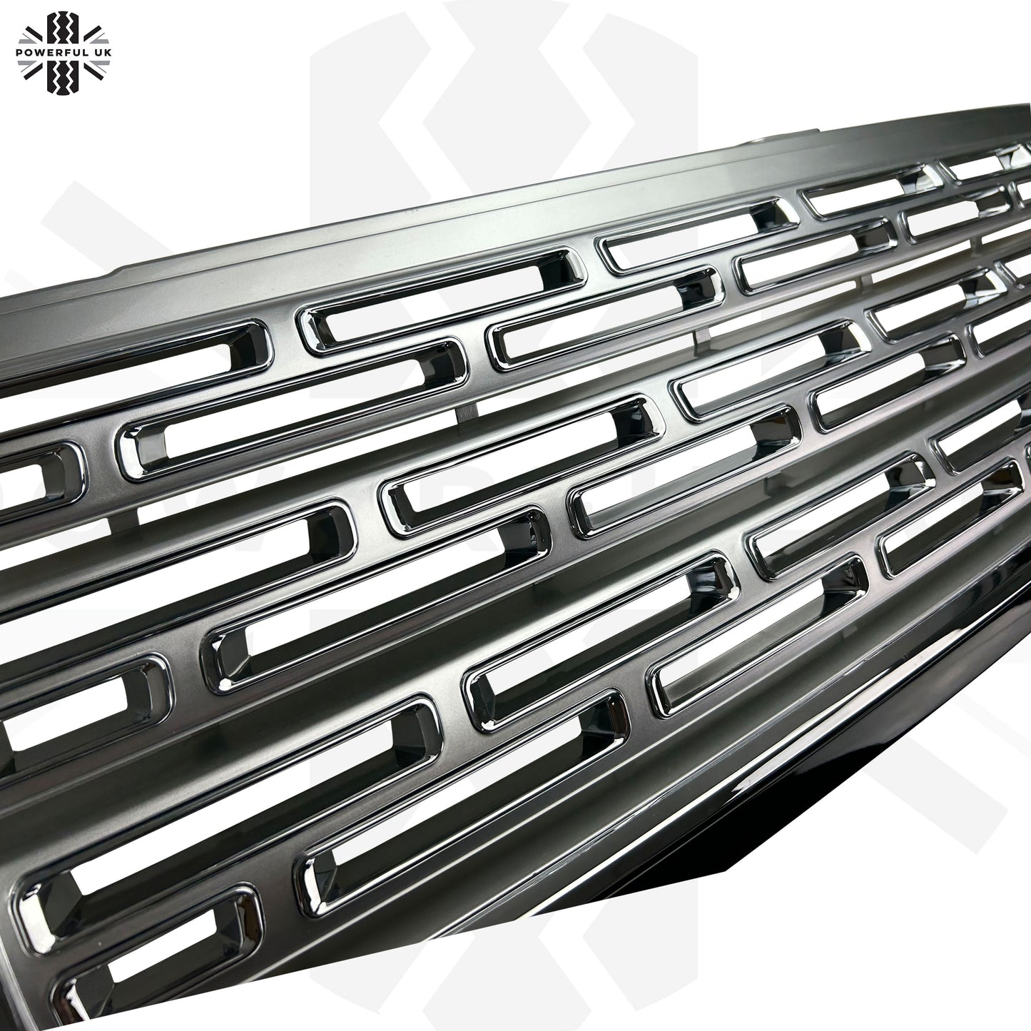 SV Autobiography Style Black/Chrome/Silver Front Grille for Range Rover L405