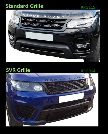 Front Grille - Gloss Black for Range Rover Sport SVR