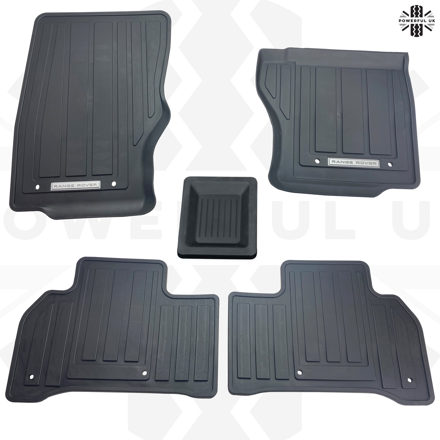 Rubber Floor Mat Set (Genuine) - RHD - for Range Rover Sport L494