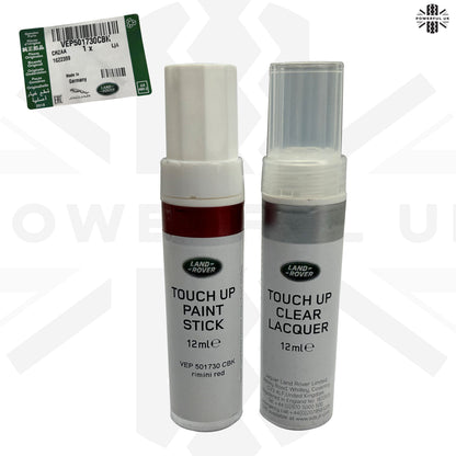 Genuine 'Rimini Red' Touch Up Paint Kit