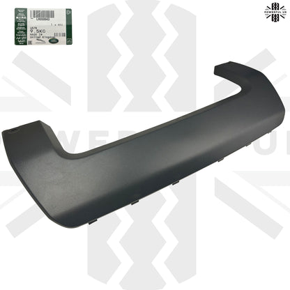 Genuine Rear Tow Eye Cover in Dark Silver for Range Rover Sport L494 (2014-2017)