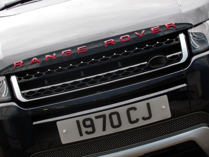 Front Grille - Autobiography Style - Black & Silver for Range Rover Evoque