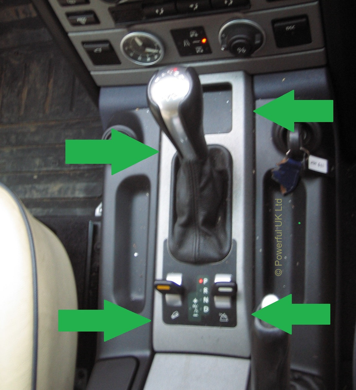 Gear Selector Surround - Foundry - For Range Rover L322